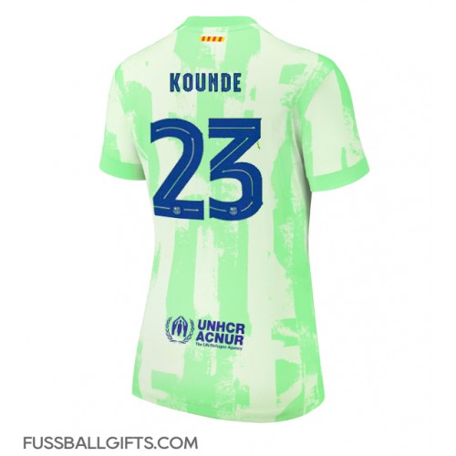 Barcelona Jules Kounde #23 Fußballbekleidung 3rd trikot Damen 2024-25 Kurzarm